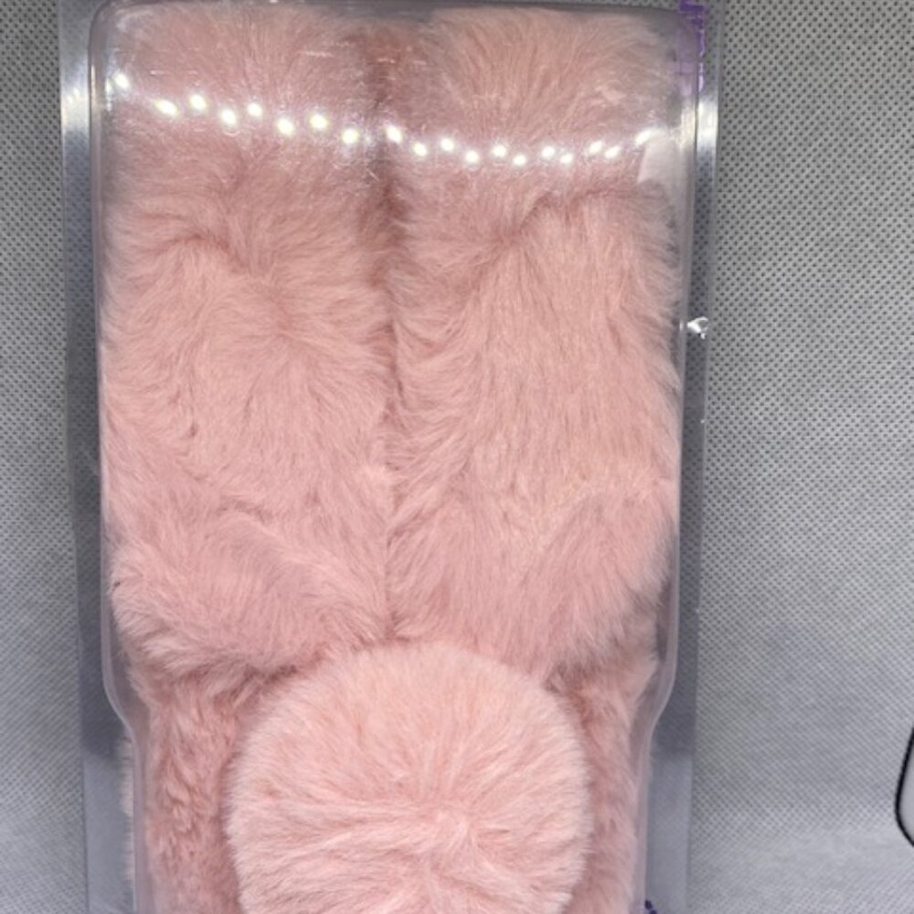 CLAIRE"S iPHONE 12 PRO MAX(BUNNY EAR W/ TAIL) PINK